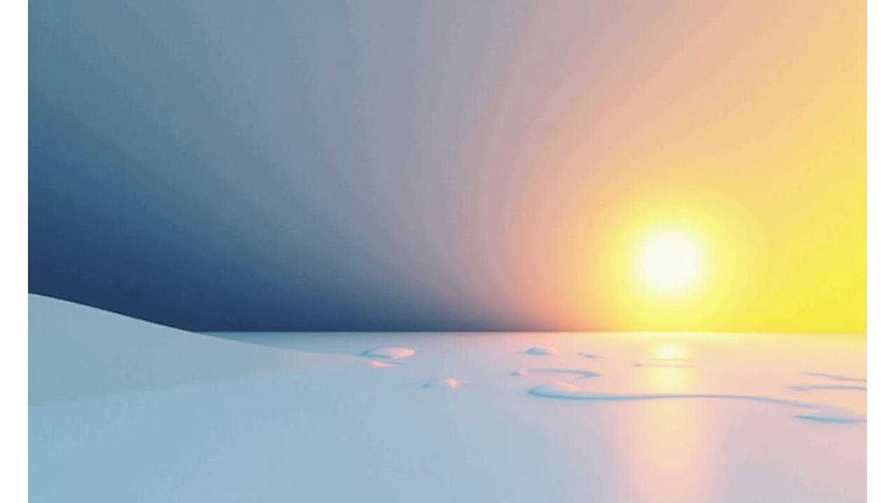 En interaktiv grafikk som viser hvordan lysintensitet og fargetemperatur endres gjennom en norsk dag og sesong